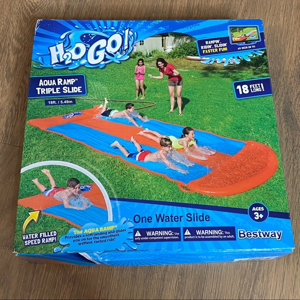 H2O GO! Aqua Ramp Triple Sized Slide